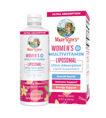 Women's 40+ Multivitamin Liposomal, Vanilla Peach, 15.22 oz Mary Ruths